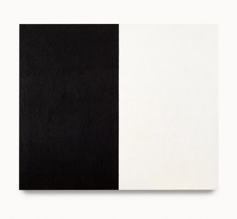 McArthur Binion, White:Work (black), 2019, MASSIMODECARLO