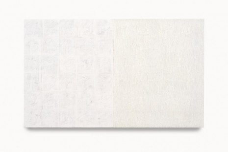 McArthur Binion, White:Work (sketch), 2019, MASSIMODECARLO