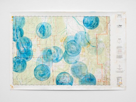 Oscar Tuazon, Water Map (Goshute), 2019 , STANDARD (OSLO)