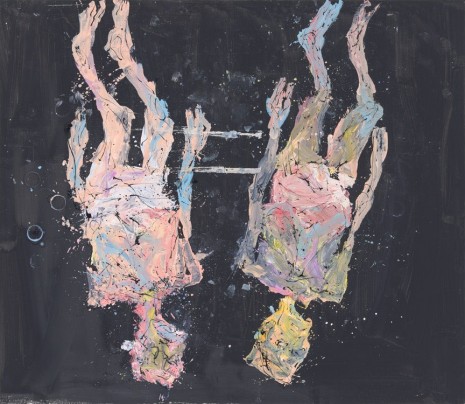 Georg Baselitz, Arrivare con cenere, 2019 , Galerie Thaddaeus Ropac