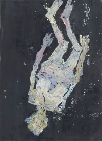 Georg Baselitz, Un passo falso, Signora Kraut, 2019, Galerie Thaddaeus Ropac
