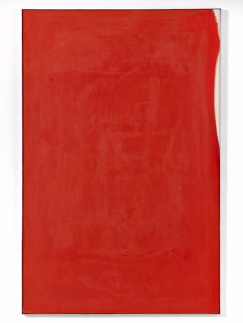 Arnulf Rainer, Orangerote Übermalung, 1961/62/63 , Galerie Thaddaeus Ropac