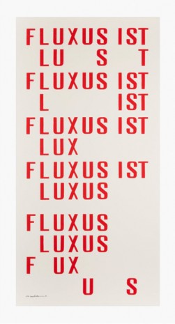 Emmett Williams, Fluxus ist, 1958-1988 , Cardi Gallery