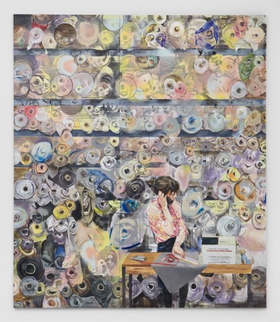 Paulina Olowska, At the Boerenbonthal Stoffen, 2019 , Simon Lee Gallery