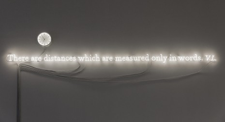 Joseph Kosuth, ‘Existential time #03’, 2019 , Lia Rumma Gallery