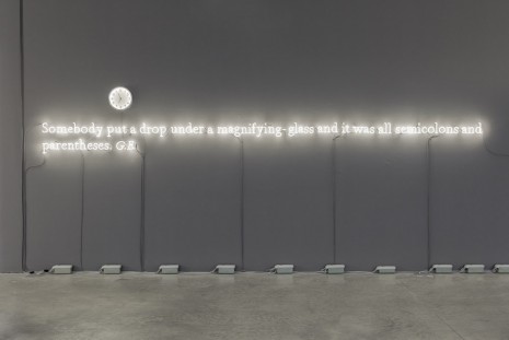 Joseph Kosuth, ‘Existential time #5', 2019 , Lia Rumma Gallery