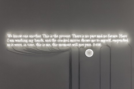 Joseph Kosuth, ‘Existential time #7', 2019 , Lia Rumma Gallery