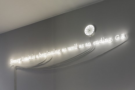 Joseph Kosuth, ‘Existential time #8', 2019 , Lia Rumma Gallery