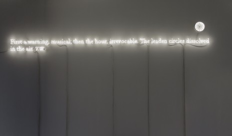Joseph Kosuth, ‘Existential time #9', 2019 , Lia Rumma Gallery