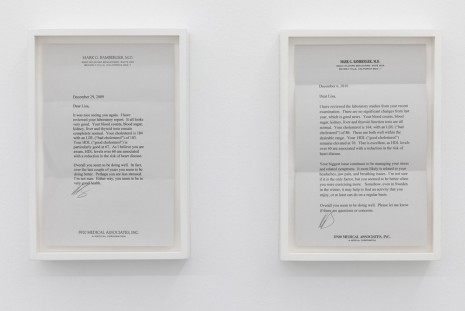Lisa Tan, Letters From Dr. Bamberger, 2002-2010, Galleri Riis