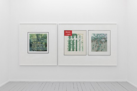 Lisa Tan, Waiting Room of a Neurologist (Claude Monet, The Water Lily Pond: Green Harmony, 1899) / Waiting Room of a Neurologist (Terence Warren, Welcome Intrusion and A Snip In Time, 1979), 2019, Galleri Riis