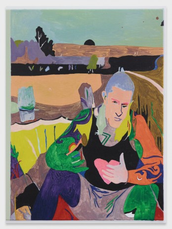 Michael Williams, Cool Macho Man in Nature,  2019 , Galerie Eva Presenhuber