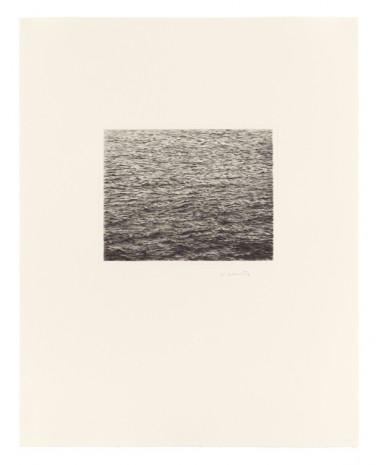 Vija Celmins, Ocean Surface (second state), 1985 , Matthew Marks Gallery