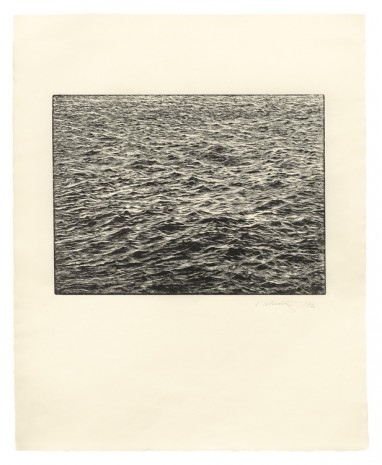 Vija Celmins, Ocean Surface Woodcut 1992, 1992 , Matthew Marks Gallery