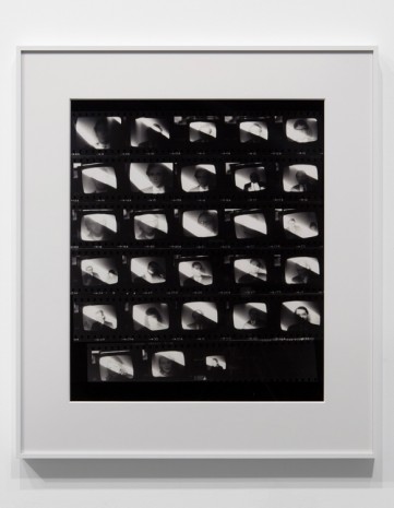Les Levine, Critic contact sheet, 1966 , Matthew Marks Gallery