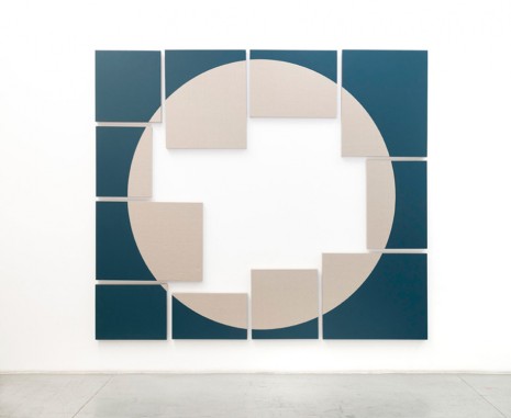 Jose Dávila, The most famous problem in the history of mathematics is that of squaring the circle V, 2019, König Galerie