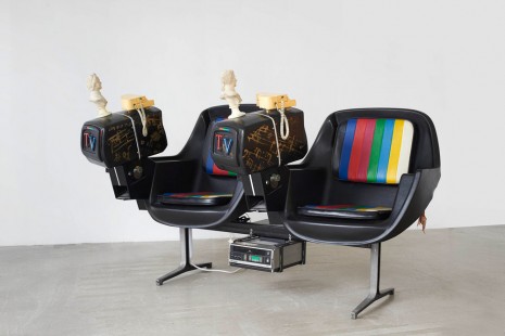 Nam June Paik, Music is Not Sound, 1988 , James Cohan Gallery