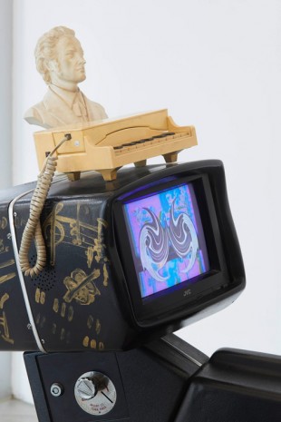 Nam June Paik, Music is Not Sound, 1988 , James Cohan Gallery