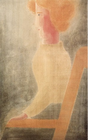 Oskar Schlemmer, Sitzende nach links [The sitter to the left], 1932 , Galerie Thaddaeus Ropac