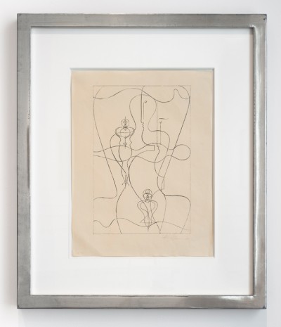 Oskar Schlemmer, Figurenplan [Scheme with Figures], 1919 , Galerie Thaddaeus Ropac