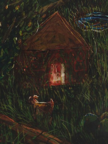 Jennifer Bartlett, Abandoned House, 1999, Marianne Boesky Gallery