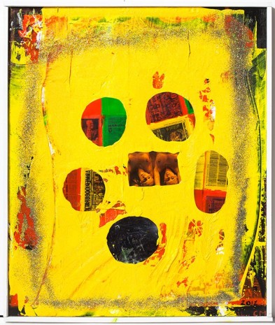 Chris Martin, Yellow Painting, 2012, rodolphe janssen