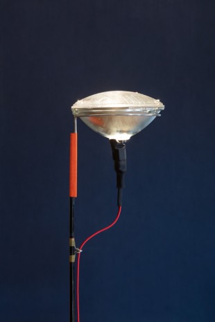 Simon Starling , Home-made Castiglioni Lamp (Shell Rotella SX), 2019, Galleria Franco Noero