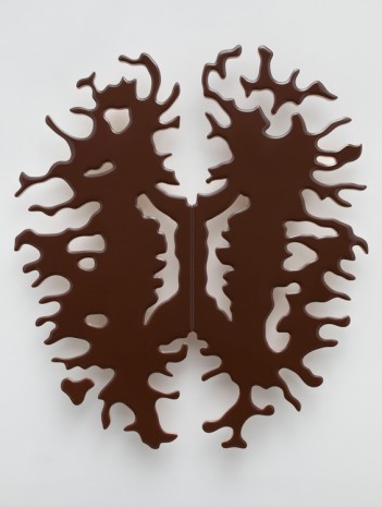 Donald Moffett, Lot 082019 (cocoa brain), 2019 , Marianne Boesky Gallery