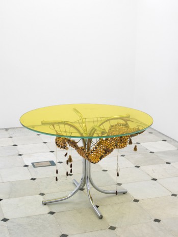Jessi Reaves, Long times curse table, 2019 , Herald St