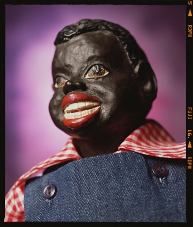 Andres Serrano, “Black Dolls - Chuck” Vintage Rag Doll (Infamous), 2019, Galerie Nathalie Obadia