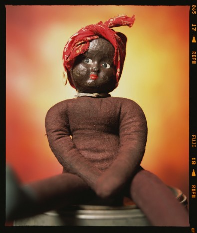 Andres Serrano, “Black Dolls - Sandy” Vintage Rag Doll (Infamous), 2019, Galerie Nathalie Obadia