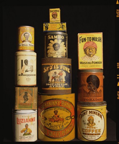 Andres Serrano, “Racist America II” Vintage Products 1920-1940s (Infamous), 2019, Galerie Nathalie Obadia