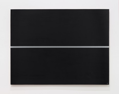Josip Vaništa, Silver line on a black surface, 1964‒1997 , The Mayor Gallery