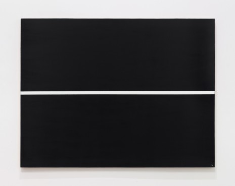 Josip Vaništa, White line on a black surface, 1968‒1997 , The Mayor Gallery