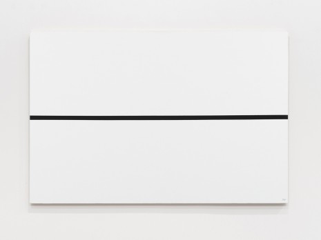 Josip Vaništa, Black line on a white surface, 1964‒1997 , The Mayor Gallery