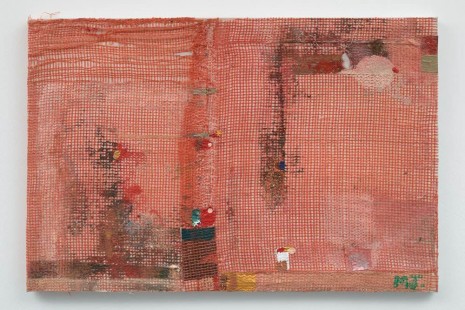 Merlin James, Red, 2013-2014 , Bortolami Gallery