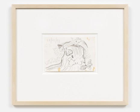 Carroll Dunham, Untitled (12/21/91), 1991 , Galerie Max Hetzler
