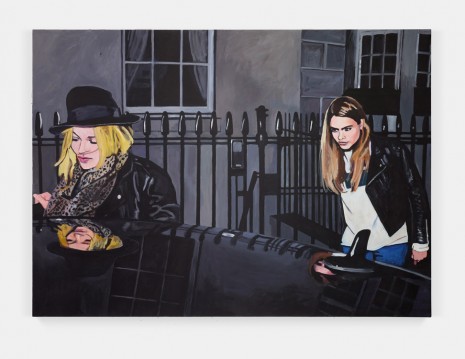 Merlin Carpenter, Art Prep: Draw Kate Moss and Cara Delevingne, 2019 , Simon Lee Gallery