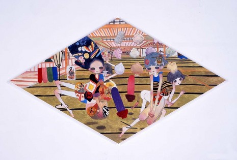 Aya Takano, Past: at the soshimai In shin-yoshiwara, 2011, Perrotin