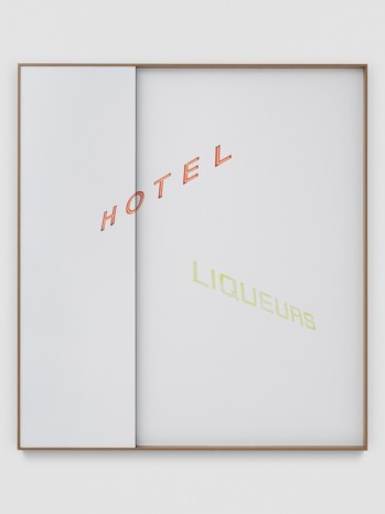 Valentin Carron, Hotel Liqueurs, 2019 , Galerie Eva Presenhuber
