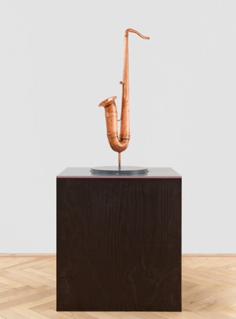 Valentin Carron, The SaXophone, 2019 , Galerie Eva Presenhuber