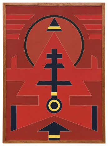 Rubem Valentim, Emblema 1987, 1987, The Approach