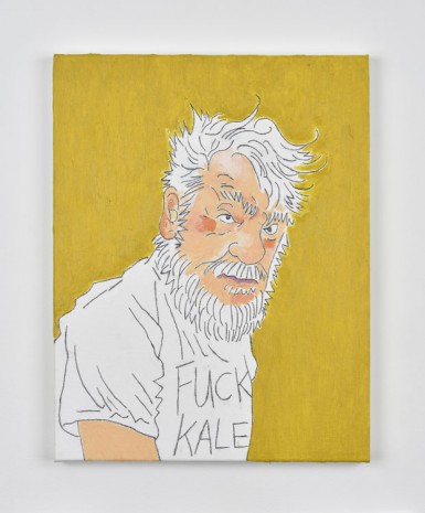 Mieko Meguro, Fuck Kale Dan (yellow), 2019 , Marian Goodman Gallery