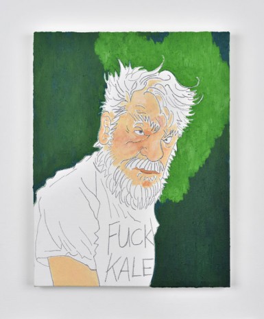 Mieko Meguro, Fuck Kale Dan (green), 2019 , Marian Goodman Gallery