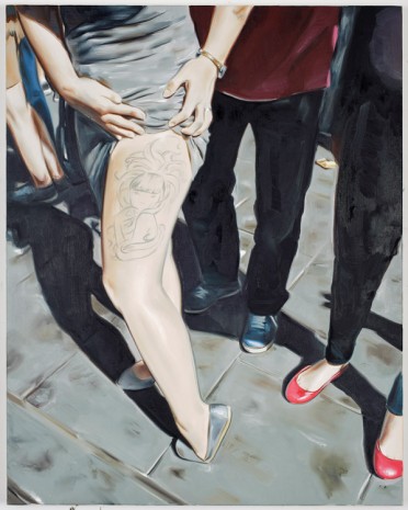 Marcin Maciejowski, Tattoo (Audrey Kawasaki), 2019 , Galerie Thaddaeus Ropac
