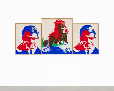 Konrad Lueg, BRD Triptychon, 1963 , Greene Naftali
