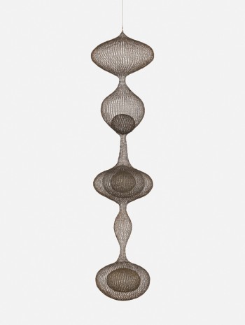 Ruth Asawa, Untitled (S.310, Hanging Five-Lobed Continuous Form Within a Form with Spheres in the 2nd, 3rd,..., c. 1954, David Zwirner