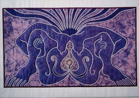 Judy Chicago, The Crowning Quilt, 1982 , Richard Saltoun Gallery