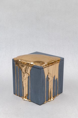 Nancy Lorenz, Moon Gold Pour Box, 2019 , GAVLAK