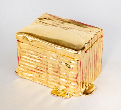 Nancy Lorenz, Gold Cardboard Box, 2019 , GAVLAK